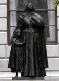 Anne Hutchinson, at the Massachusetts State House, courtesy of Wikipedia